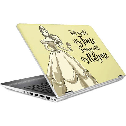 Disney Princess Belle Tale As Old As Time Art HP Pavilion Skin